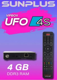 Resim sunplus Vıpbox Ufo 4s Uydu Alıcısı 4gb Ram - Wi-fi Dünya'nın En Hızlısı 
