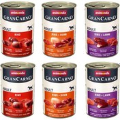 Resim Animonda Gran Carno 3 Çeşit Karma Köpek Konserve 400 G X 6 Adet 