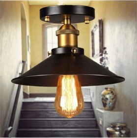 Resim RİOLİGHT Retro Tekli Tavan Avizesi Çap: 22cm 