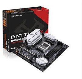 Resim Colorful Battle-AX B650M-PLUS V14 DDR5 7600 MHz mATX AM5 Gaming Anakart 