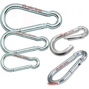 Resim abnturk 10CM Profesyonel Karabiner Çok Amaçlı Yaylı Kanca 