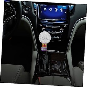 Resim ULTECHNOVO 1 Set Vites Kolu Topuzu Topuzu Adaptörü Araba Için Kristal Kolay Kurulum M10 Uyumlu 