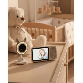 Resim Epilons Gece Görüşlü Bebek Telsizi Besleme Hatırlatıcılı LCD Ekran 