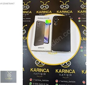 Resim Samsung A34 İkinci El TR | 256 GB | Gri 