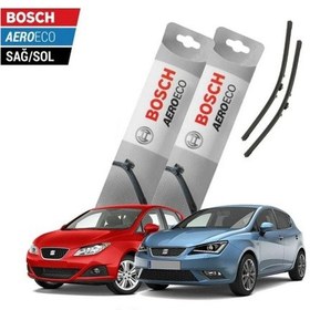 Resim Bosch , Seat İbiza 2013 Model Bosch Aeroeco Muz Silecek Takımı 