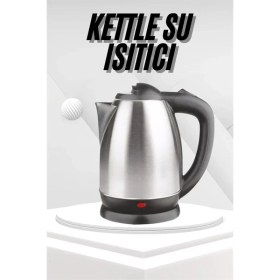 Resim İlkyaz Fashion Yeni Nesil Saplı Uzun Ömürlü Paslanmaz Çelik Su Isıtıcı Kettle ILKYZ-KRGRS34 