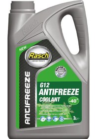 Resim Rasch G12 Organik Radyatör Antifriz Yeşil -40 - 3 Lt. Yeşil 