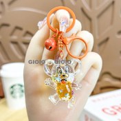 Resim Silver1 Iyi Şanslar Bebek Sevimli Karikatür Peluş Bebek Çanta Kolye Kız Öğrenci Bebek Asılı Anahtar (Yurt Dışından) 