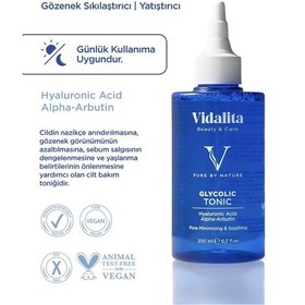 Resim Vidalita Beauty & Care Glycolic Tonik 200 ML 