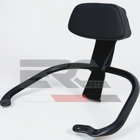 Resim ERC MOTO VESPA PRİMAVERA SIRT DAYAMA - Sissy bar (MAT SİYAH) 