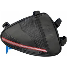 Resim FORTE GT BİSİKLET KADRO ÜÇGEN ÇANTA SİYAH KIRMIZI XBYC826 Siyah 