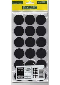 Resim Pacific 6135 Bl Yapışkanlı Keçe 35 Mm Siyah Siyah 
