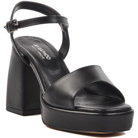 Resim AYAKMOD 284091 Z Siyah Kadın Platform Topuk Ayakkabı 