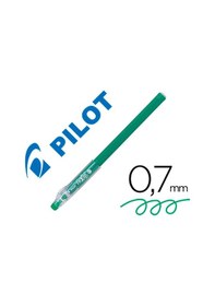 Resim Pilot Frixion Ball Stick Roller Silinebilir Jel Kalem 0.7 mm Yeşil F18-G 12 Adet 