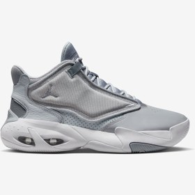 Resim Jordan Max Aura 4 Erkek Gri Basketbol Ayakkabısı 