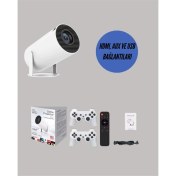 Resim 10.000 Oyun Destekli, Çift Kollu 4K Projeksiyon – Hdmı, Usb, Aux, Ethernet Yok 