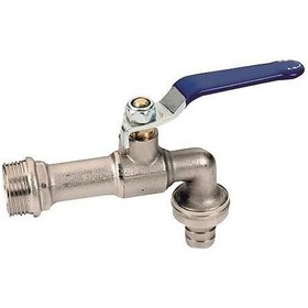 Resim Küresel Rakorlu Bahçe Musluğu 3/4 