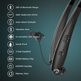 Resim Spigen Legato Arc R72E Kablosuz Bluetooth Kulaklık Qualcomm® aptX# HD Audio - 000SD22545 