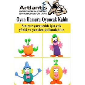 Resim Oyun Hamuru Oyuncak Kalıbı 1 Paket Oyun Hamuru Aksesuarları Seti 