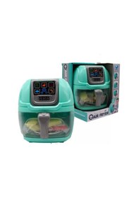 Resim Asya Oyuncak 1017 Pilli Airfryer Oyuncak 9 Parça 