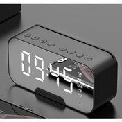 Resim Padalink Siyah Dijital Alarm Saat - Bluetooth Hoparlör, Fm Radyo, Usb/sd Kart Desteği Ve Şarj Edilebilir Pil İle Ev İçin Pratik Müzik Ve Zaman Yönetimi Aleti 