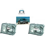 Resim AYFAR MERCEDES BENZ W124/ C124 ÖN FAR TAKIMI HALOJEN 1885-1993 UYUMLU 