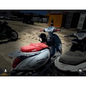 Resim Küba Brilliant Motosiklet Çocuk Koltuğu,2-8 Yaş Arası, Siyah Deri, Kolsuz, Sök-Tak, Hediyeli 