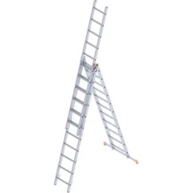 Resim TeknoKapsül Saraylı 3X11 A Tipi Sürgülü Merdiven 9,03 Metre 