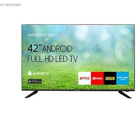 Resim Mediastar 42" 106 Ekran Android Uydulu Wifi HD Led TV 