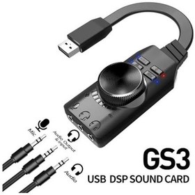 Resim Plus Px-gs3 Plextone Gs3 Mark Iı Sanal Gaming 7.1 Kanal Usb Ses Kartı, Gaming Ses Kartı Pubg Ve Lol Ses Efektleri Dahil, Mikrofon Ve 3.5mm Çift Kulaklık Ses Jakı Ses Kartı Dönüştürücü 