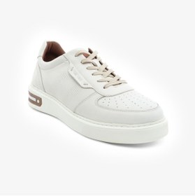 Resim Greyder Erkek Bej Hakiki Deri Sneaker Ayakkabı 5Y1SA14810 