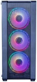 Resim TURBOX Master Yi 4x12cm Argb Kumandalı USB 3.0 ATX Mesh Panel Gaming Bilgisayar Kasası 