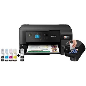 Resim Epson L3560 Renkli Mürekkep Tanklı Çok Fonksiyonlu Yazıcı Uyumlu Mürekkepli 