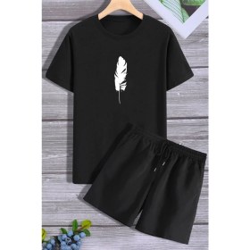 Resim Trendypassion Tüy Şort T-Shirt Eşofman Takımı 