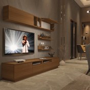 Resim Decoraktiv Trendstyle 5220S Mdf Tv Ünitesi Tv Sehpası - Naturel Ceviz 