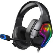 Resim Teltree Kotıon Each G3000 Rgb Işıklı Oyun Kulaklığı 50mm Surround Ses Mikrofonlu 3.5mm+usb Siyah Kotıon Each G3000 Oyuncu Kulaklığı 