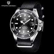 Resim Pagani design PD-1639 Submariner Lüks Paslanmaz Çelik 100M Su Geçirmez Safir Cam İş Spor Otomatik Erkek Saati 