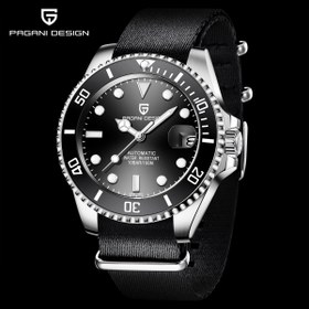 Resim Pagani design PD-1639 Submariner Lüks Paslanmaz Çelik 100M Su Geçirmez Safir Cam İş Spor Otomatik Erkek Saati 