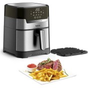 Resim Tefal Easy Fry & Grill Xl 2 Si Bir Arada Hava Fritözü ve Izgara , Premium 8 Program, Zamanlayıcı, Onerous Mutfak Tartısı Hediye 