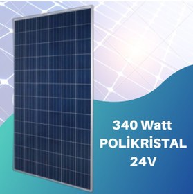 Resim Suneco 340w Watt Polikristal Güneş Paneli B Sınıf 24volt 