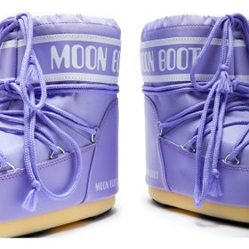 Resim Moon Boot Icon Low Nylon Kadın Kar Botu 2monw2023012 Lila 