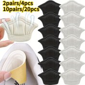 Resim 4-20 adet Ayarlanabilir Boyutlu Topuk Tabanlıkları Ayakkabılar için - Yama Topuk Pedleri, Spor Ayakkabı Arka Sticker, Rahat Ayak Koruyucu, Nefes Alabilen Kumaş, Spor Ayakkabı Aksesuarı | Ayarlanabilir Topuk İçi | Dayanıklı Ayakkabı İçi 