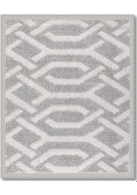 Resim Lyon Doğal Pamuklu 2'li Banyo Paspas & Halı Seti 60x100 50x60 Taş Taş 