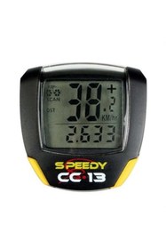 Resim Lampa CC-13 13 Fonksiyonlu Bisiklet Yol Bilgisayarı Telli 92015 