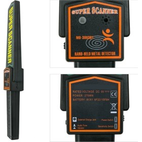 Resim TriLine Trline Süper Scanner Metal Dedektörü Üst Arama Modeli Hafif ve Kullanımı Kolay Güvenlik Aleti 