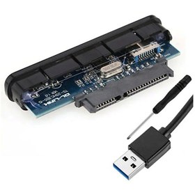 Resim Usin Usb 3.0 Alüminyum Kasa Harici 2.5'' Hdd Ssd Sata Harddisk Hard Disk Kablosu Ve Kutusu 