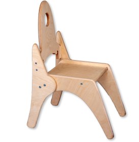 Resim KIDOPPO Uzay Temalı Ahşap Sandalye | çocuk Masa Sandalye Takımı Için Tek Sandalye | ahşap Çocuk Mobilyası 