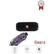 Resim Torima Bts-2175 Bluetooth 5.3 Kablosuz Hoparlör 2x5w Çift Hoparlör, Fm Radyo, Aux, Tf Kart, Usb, 1200mah Pil 