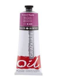 Resim Daler Rowney Graduate Yağlı Boya 200 ML 409 Permanent Magenta 