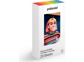 Resim Polaroid Hi-Print - Bluetooth Fotoğraf Yazıcısı ve Kağıt Ikili Paketi Beyaz 